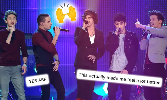 One Direction's reunion rumours have been fuelled by a fan's tweet