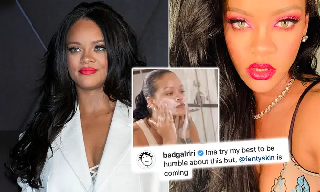 Rihanna is dropping a skincare range called Fenty Skin