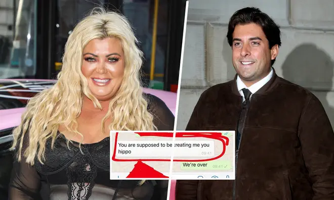 Gemma Collins received shocking texts from ex Arg