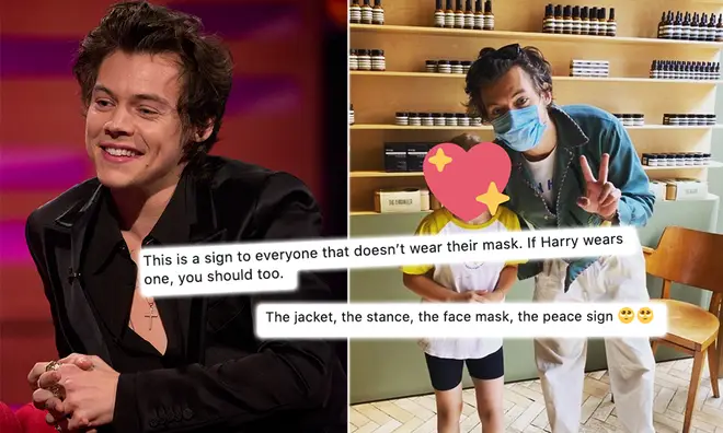 Harry Styles was dubbed 'friendly' after meeting a young fan while shopping at Aesop