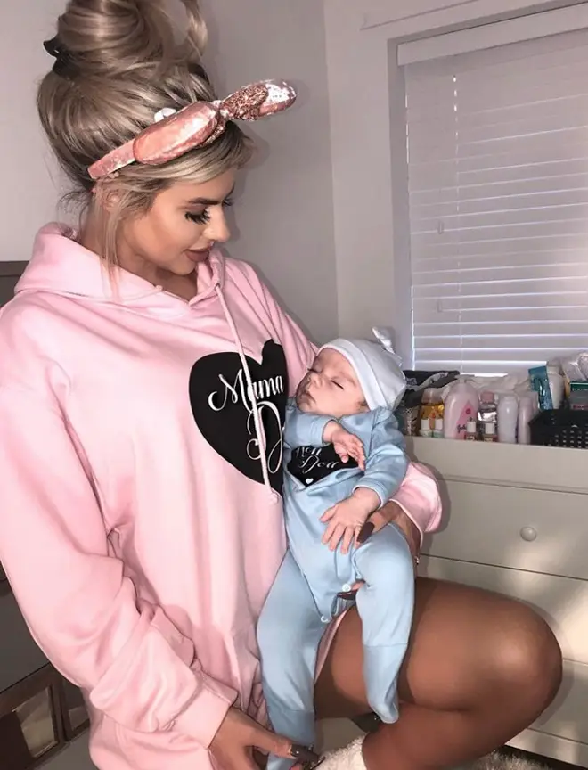 Hannah Elizabeth is now also a mum