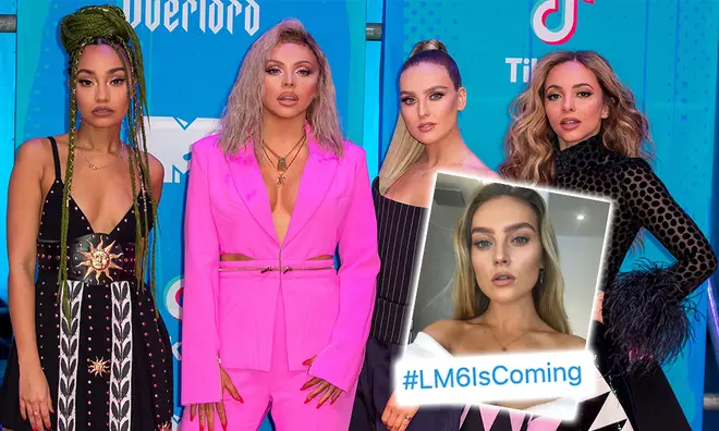 Perrie Edwards fuelled rumours that LM6 is ready