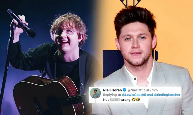 Lewis Capaldi trolled Niall Horan's tour announcement