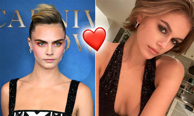 Cara Delevingne and Kaia Gerber were spotted holding hands in LA