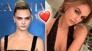 Cara Delevingne and Kaia Gerber were spotted holding hands in LA