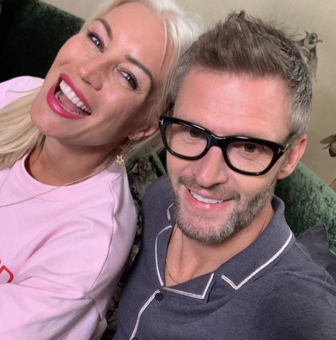 Denise Van Outen and Eddie Boxshall are starring on Celebrity Gogglebox