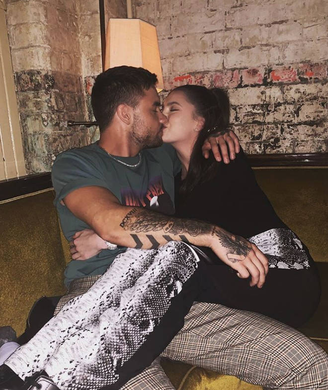 Liam Payne and Maya Henry in October 2019