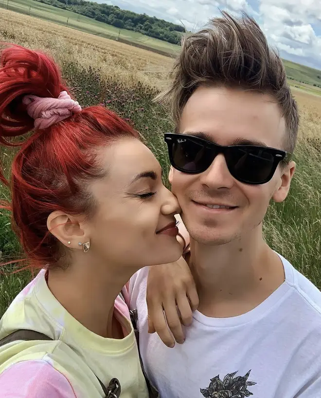 Joe Sugg and Diane Buswell have been away together in the UK