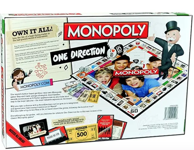 One Direction Monopoly is the best merch we've ever seen