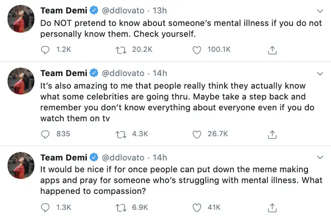 Demi Lovato shut down people who were 'making memes' about Kanye West