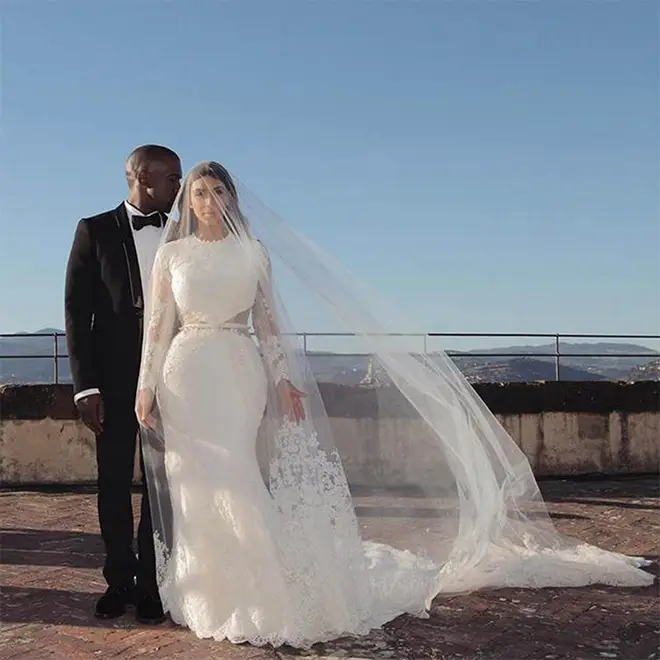 Kim Kardashian and Kanye West married in Florence