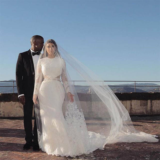 Kim Kardashian and Kanye West married in Florence