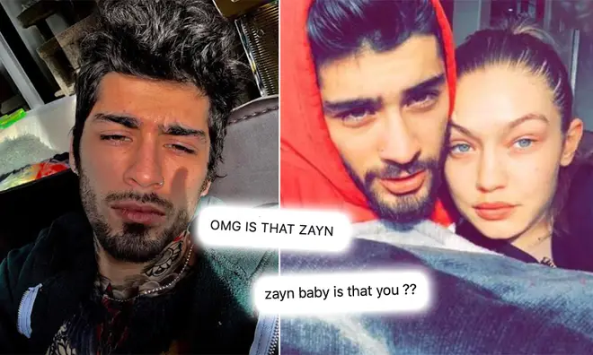 Zayn Malik fans think they saw a glimpse of the star in Gigi Hadid's FW campaign
