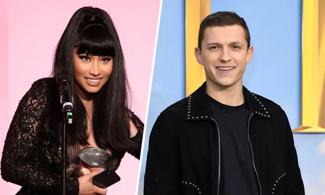 Fans joked Tom Holland is the father of Nicki Minaj's baby