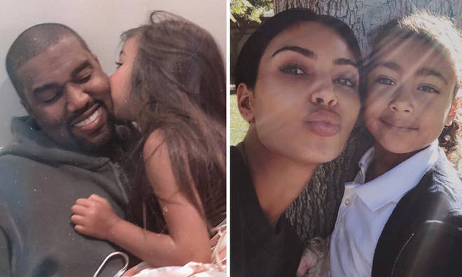 North West Kim Kardashian and Kanye West's first born child.