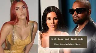 Kim Kardashian released a statement on Instagram about her husband Kanye West.