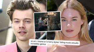 A Harry Styles fan has uncovered some major clues in 'Falling' that are seemingly about Camille Rowe.