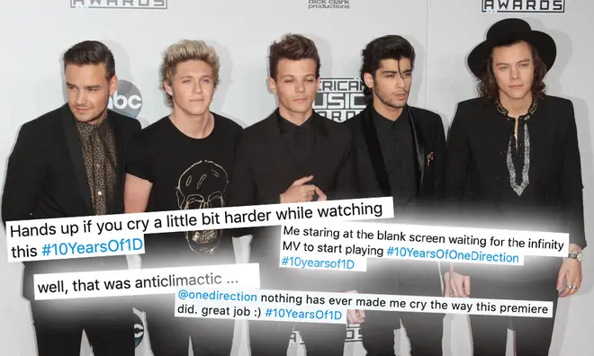 One Direction fans had mixed feelings about the anniversary video