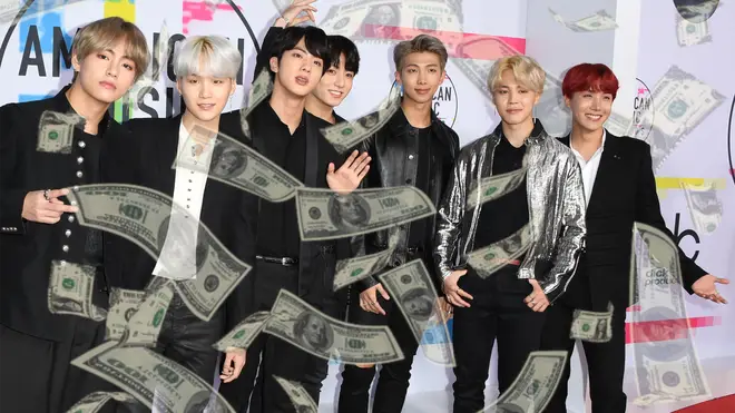 BTS have acquired a huge net worth