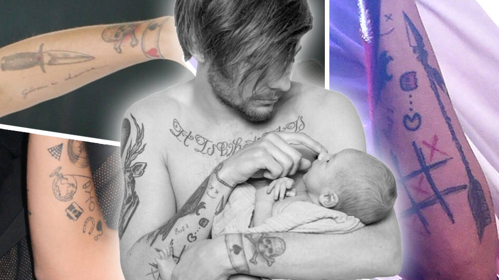 Louis Tomlinson Tattoos And Meanings: From His Giant Chest Ink To His Numbe...