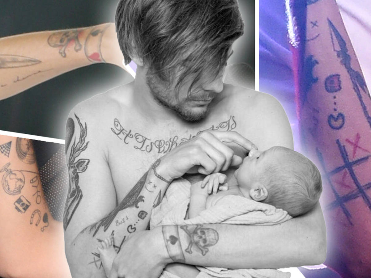 Louis Tomlinson Tattoos And Meanings: From His Giant Chest Ink To His  Number 28 Tat - Capital