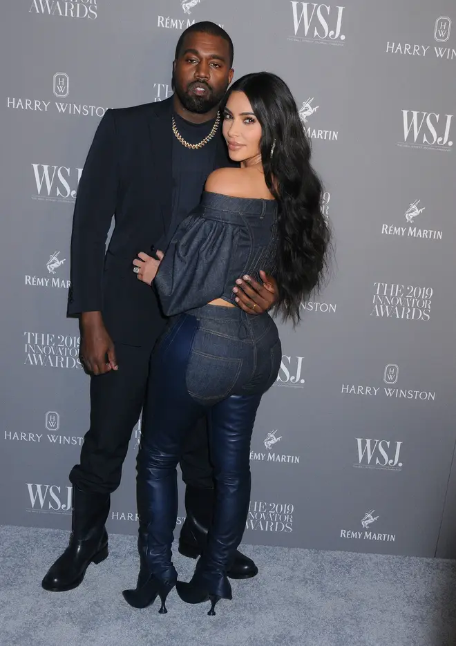 Kim Kardashian released a statement on her husband