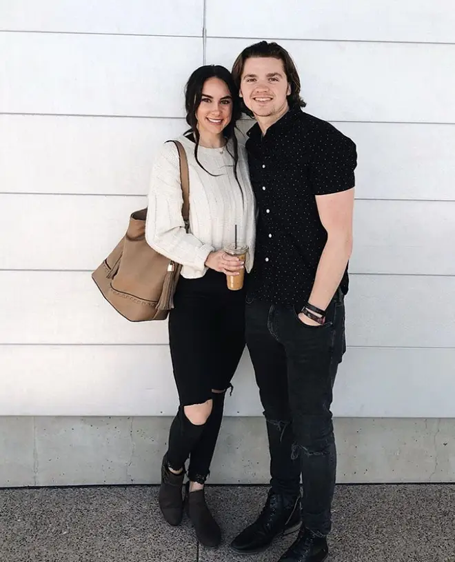Joel Courtney and Mia Scholink got engaged on Valentine's Day 2020