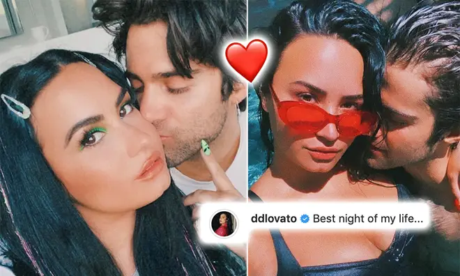 Demi Lovato gave fans a glimpse of the night she was proposed to