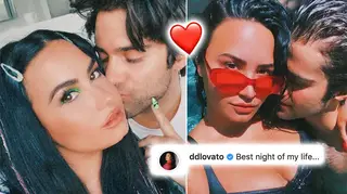 Demi Lovato gave fans a glimpse of the night she was proposed to.