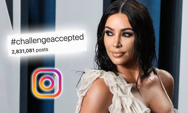 The hashtag #challengeaccepted is taking over Instagram.