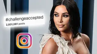 The hashtag #challengeaccepted is taking over Instagram.