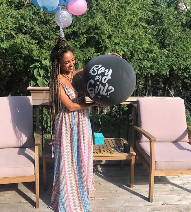 Vanessa Morgan is pregnant with her first child.