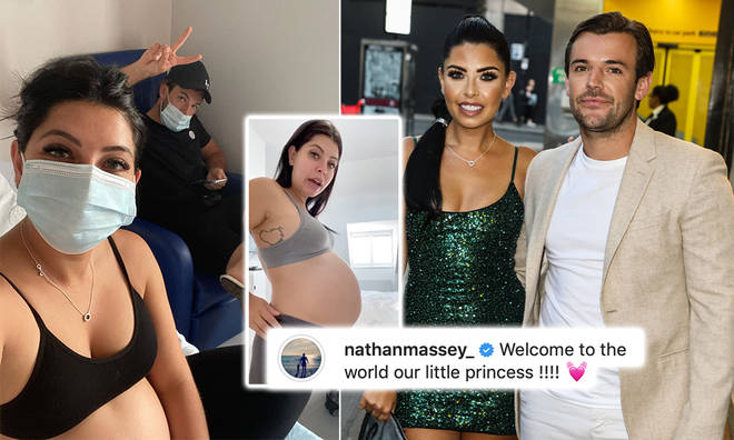 Love Island couple Nathan Massey and Cara De La Hoyde have had their first baby daughter