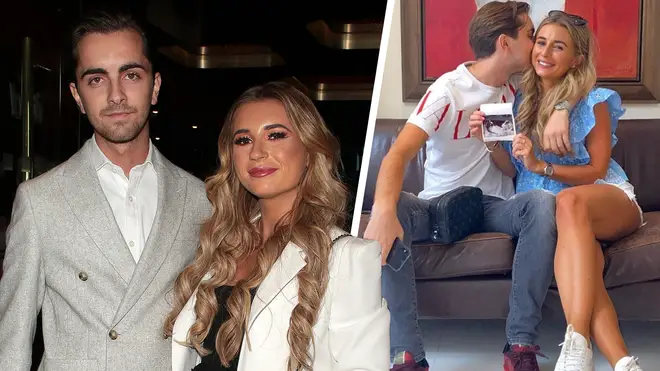 Dani Dyer is pregnant with her first baby with boyfriend Sammy Kimmence