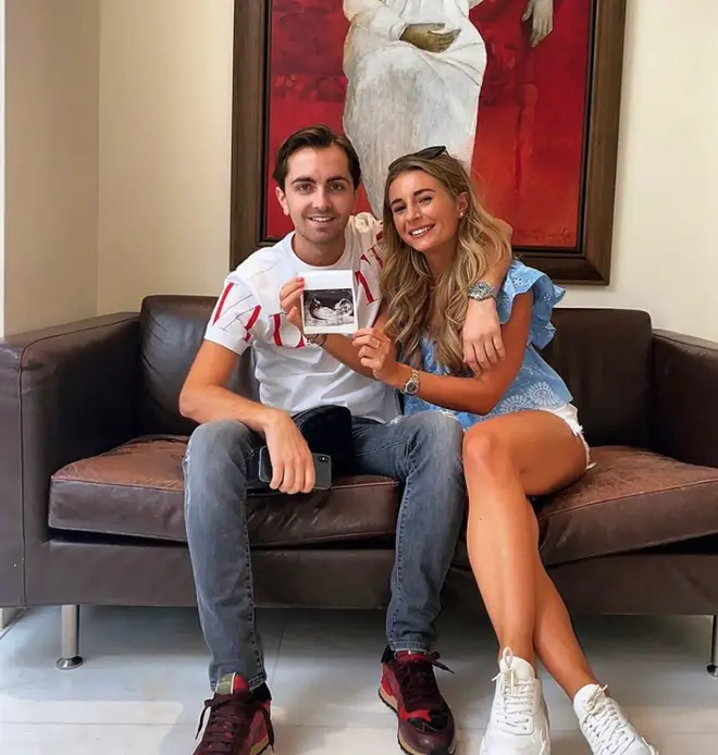 Dani Dyer and Sammy Kimmence are expecting their first baby