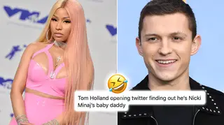 Nicki Minaj's fans were left in hysterics after seeing tweets about the rapper and Tom Holland.