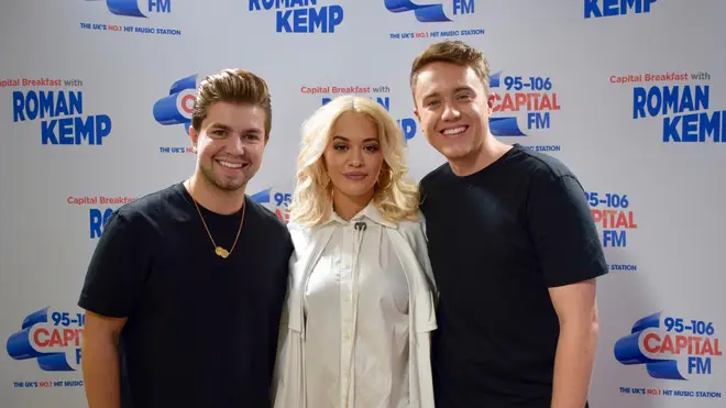 Rita Ora on Capital Breakfast with Roman Kemp and Sonny Jay