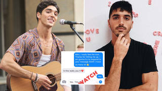 Kissing Booth star Taylor Zakhar Perez gave his number out to fans