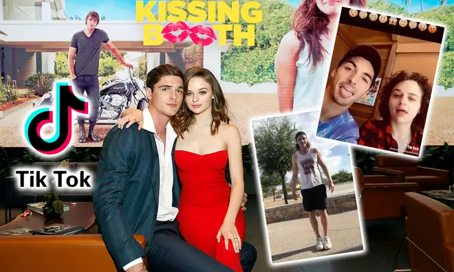 Stars of The Kissing Booth have been sharing TikToks with fans
