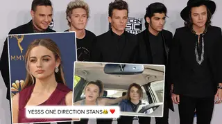 The Kissing Booth fans praised Joey King for singing along to One Direction