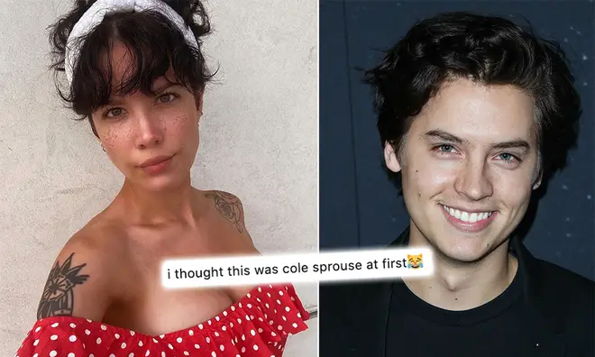 Halsey and Cole Sprouse confused fans on Twitter
