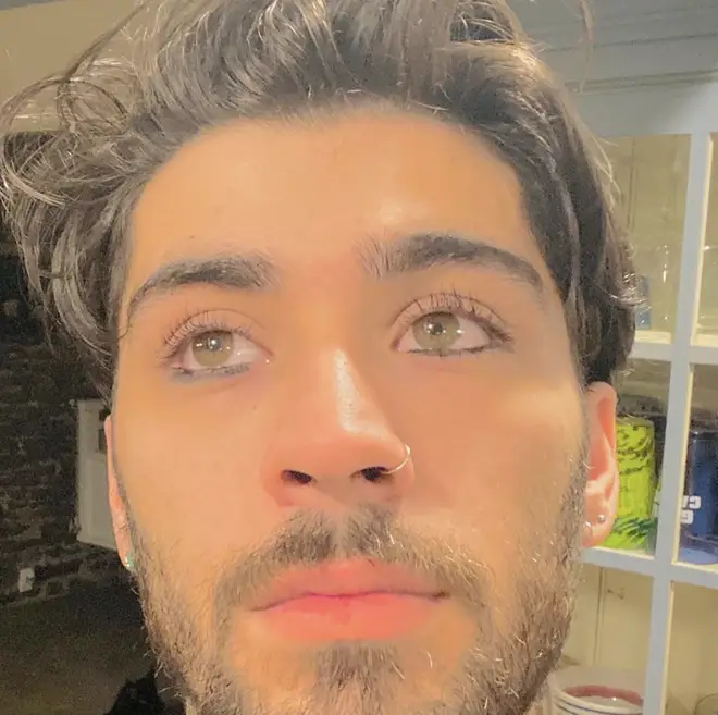 Zayn Malik has worn eyeliner in his latest Instagram post