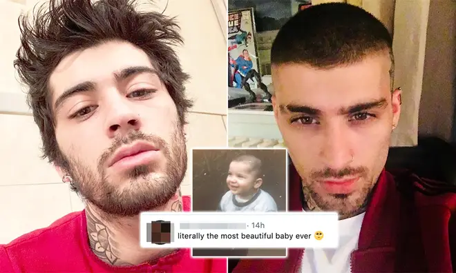 Zayn Malik's fans were freaking out over the adorable baby snaps
