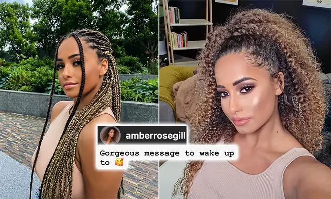Amber Gill showed fans a horrible private message sent to her on Instagram