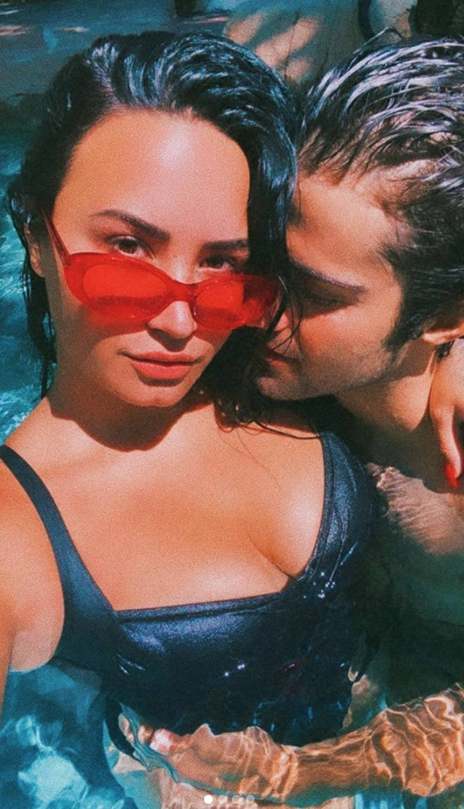 Demi Lovato and Max Ehrich made their relationship Instagram official in May