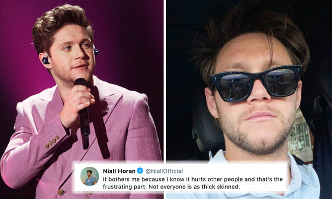 Niall Horan spreads warning about people writing mean messages to celebs online