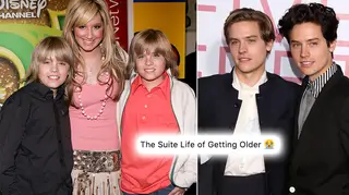 Ashley Tisdale wished Cole and Dylan Sprouse a happy birthday.