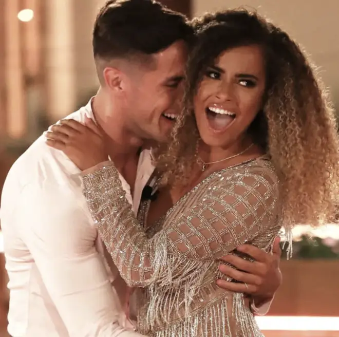 Amber Gill previously revealed Greg O'Shea called time on their relationship via text message
