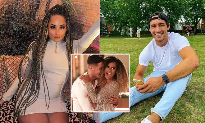 Amber Gill hit out at Greg's brutal tweet in a TikTok comment