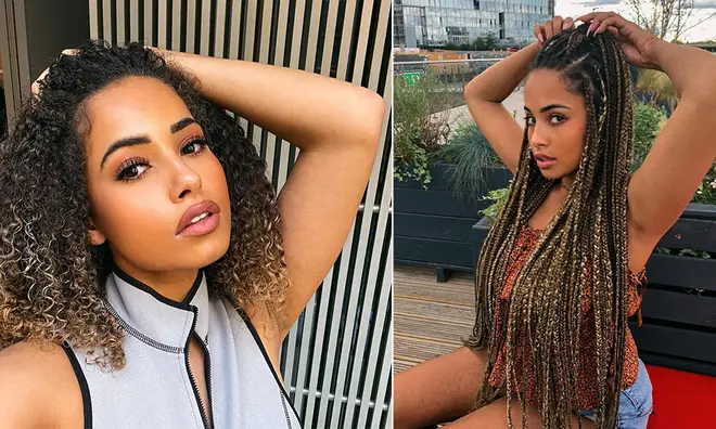 Amber Gill took to TikTok to slam the negative comment